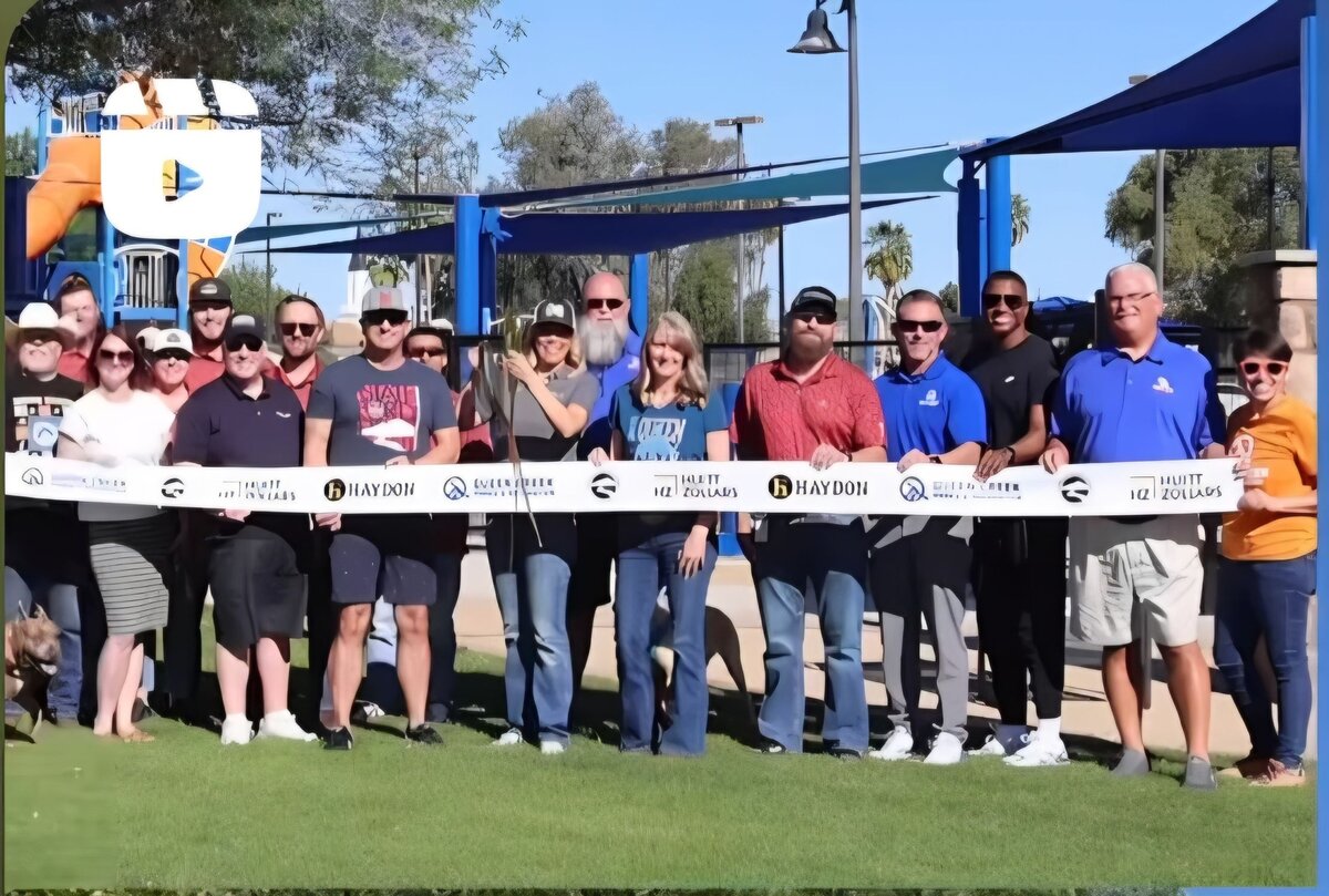 Dog Park Ribbon Cutting